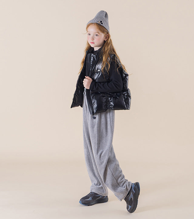 I LOVE J Mellow sweet velour track pants