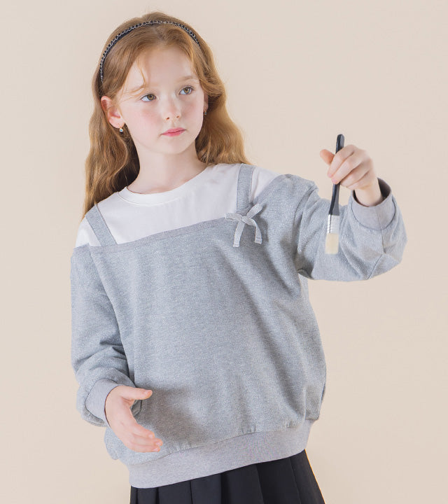 I LOVE J Midrow layered sweatshirt