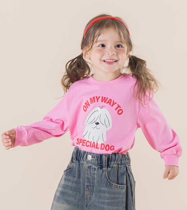 I LOVE J On my way dog t-shirt