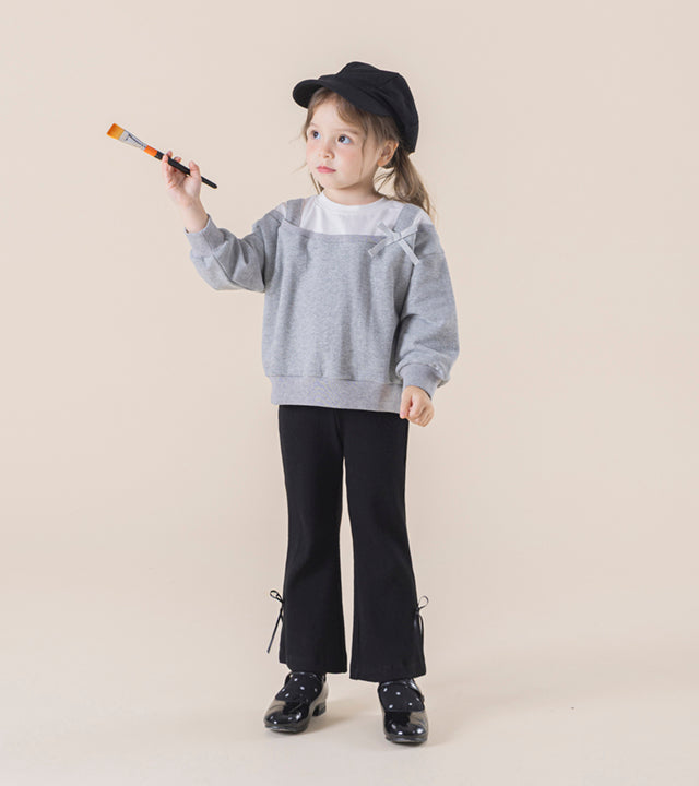 I LOVE J Luelie ribbed bootcut leggings