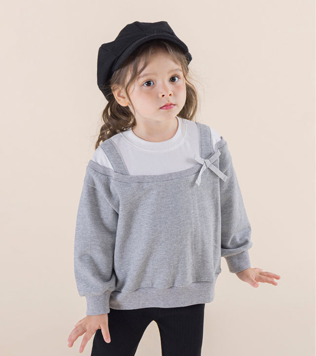 I LOVE J Midrow layered sweatshirt