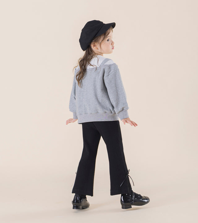 I LOVE J Luelie ribbed bootcut leggings