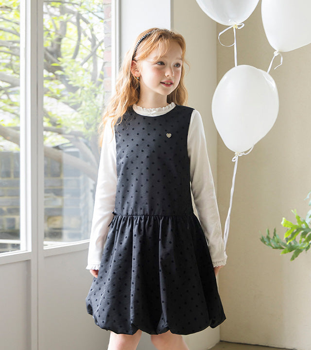 I LOVE J Tuni lace ribbed top
