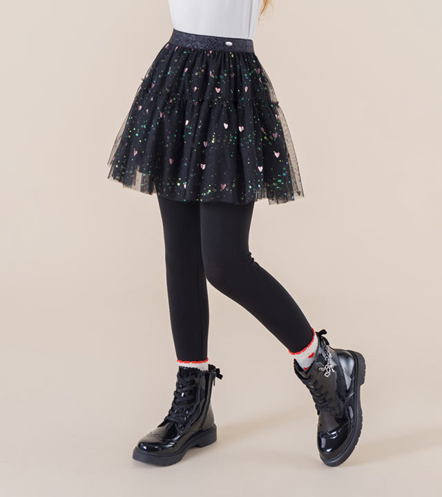 I LOVE J Benes tulle skirt leggings