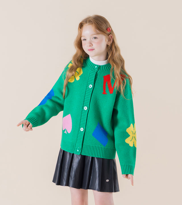 I LOVE J Nesda jacquard cardigan