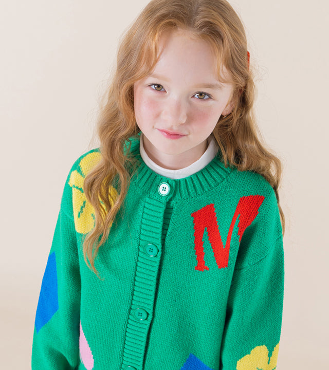 I LOVE J Nesda jacquard cardigan