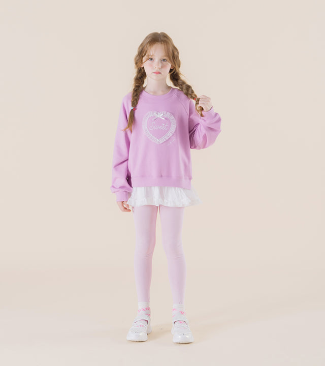 I LOVE J Vailo frill sweatshirt