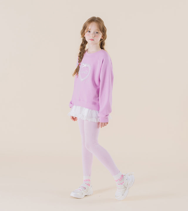 I LOVE J Vailo frill sweatshirt