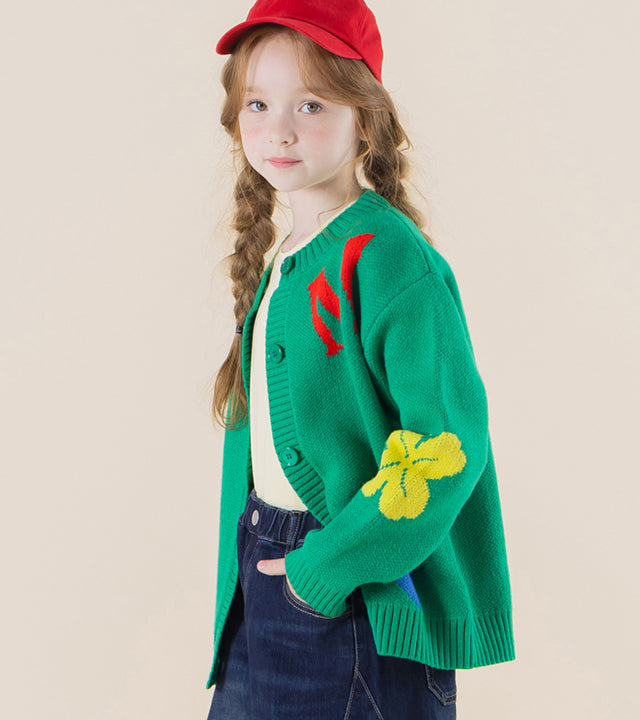 I LOVE J Nesda jacquard cardigan