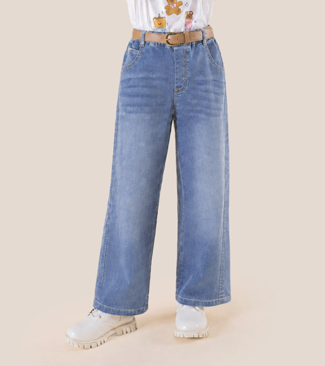 I LOVE J Denim wide pants