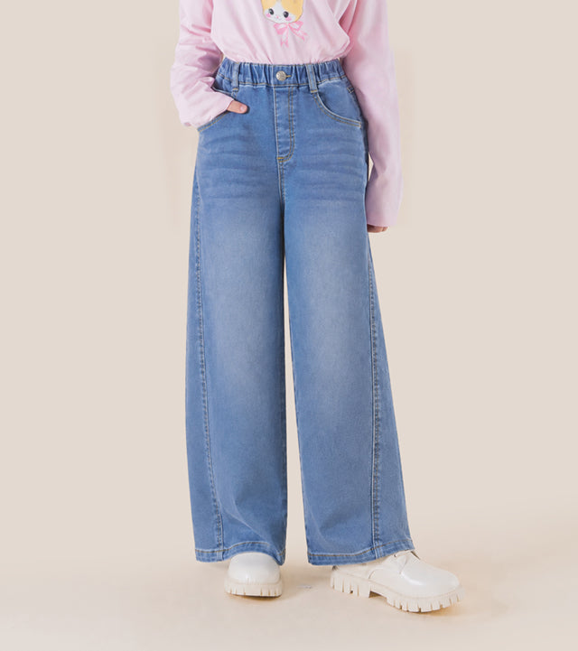 I LOVE J Denim wide pants
