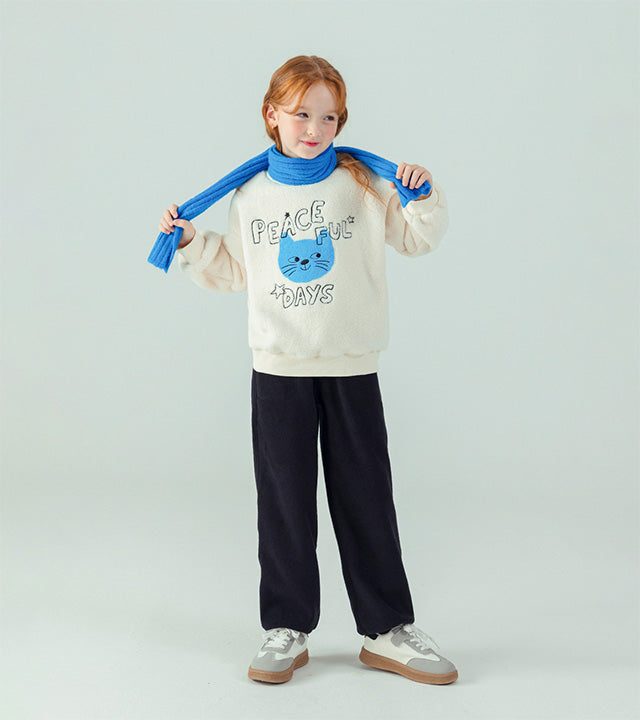 I LOVE J Peaceful day fleece mtm