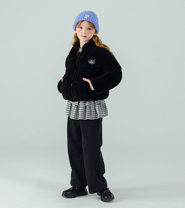 I LOVE J Fleece layered skirt pants