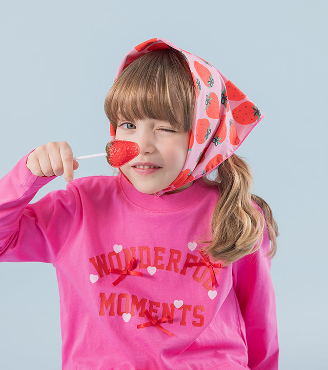 I LOVE J Heart moments shirring top