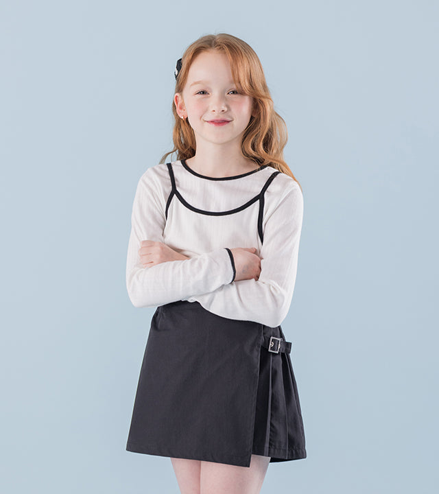 I LOVE J Neel layered top
