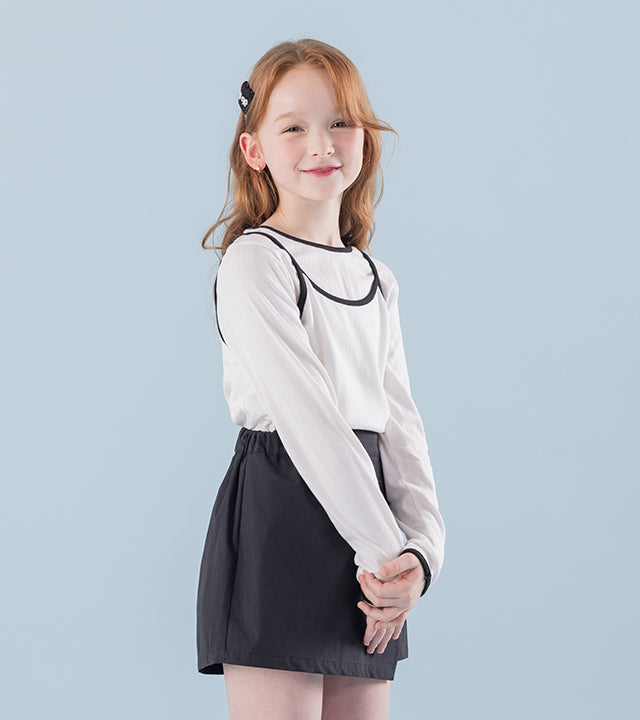 I LOVE J Neel layered top