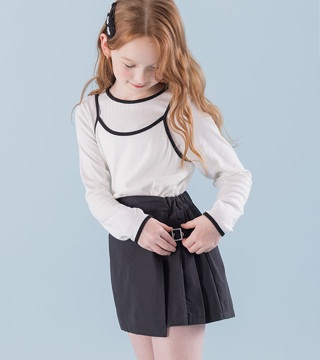 I LOVE J Neel layered top