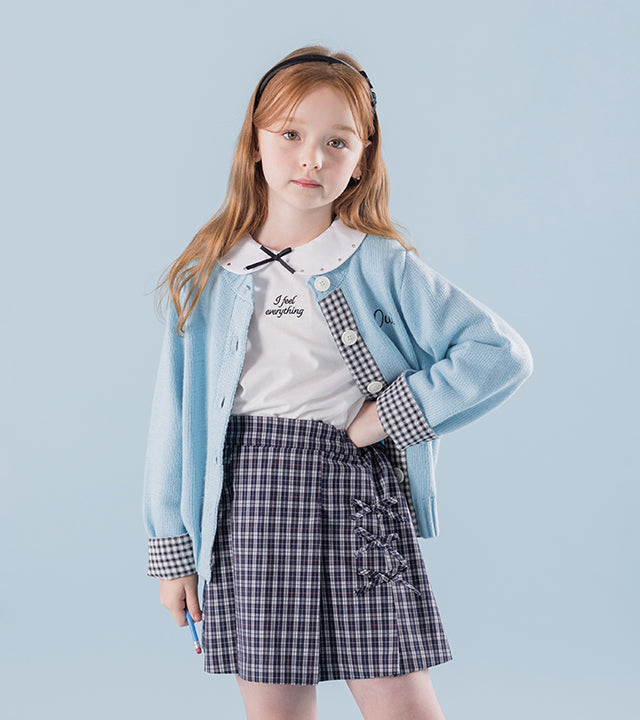 I LOVE J Libro crop collar top