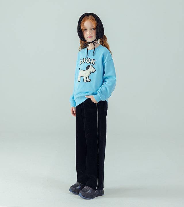 I LOVE J Look doggy boucle mtm (Fleece inside)