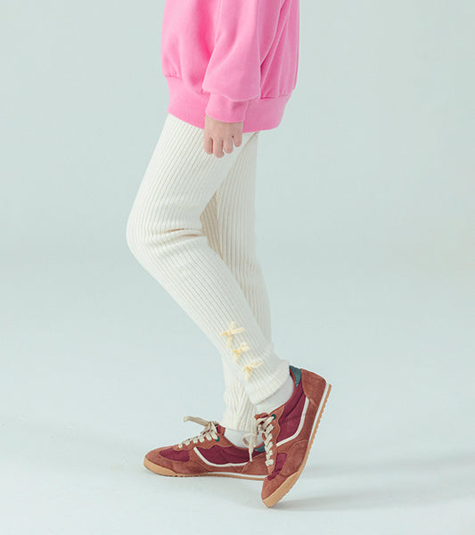 I LOVE J Triple ribbon leggings