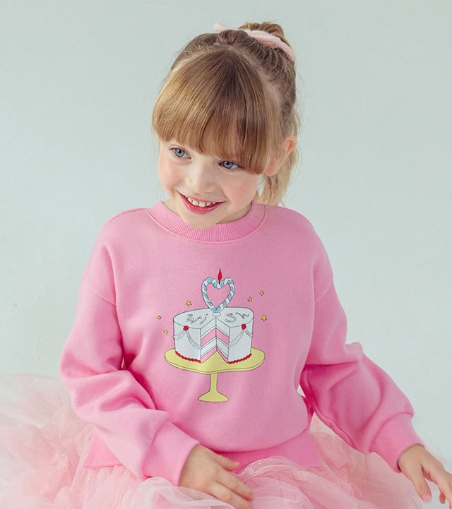 I LOVE J Cake heart fleece ops