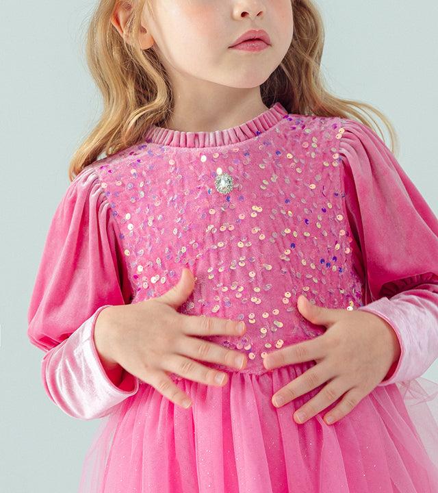 I LOVE J Velvet spangle tutu ops