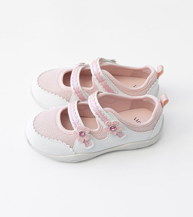 I LOVE J Scallop sneakers