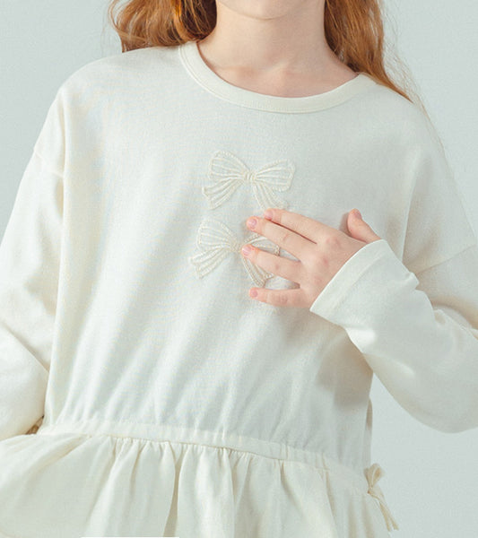 I LOVE J Jenin ribbon frill top