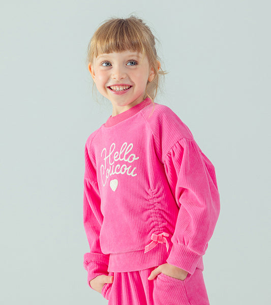 I LOVE J Hello coucou velour mtm