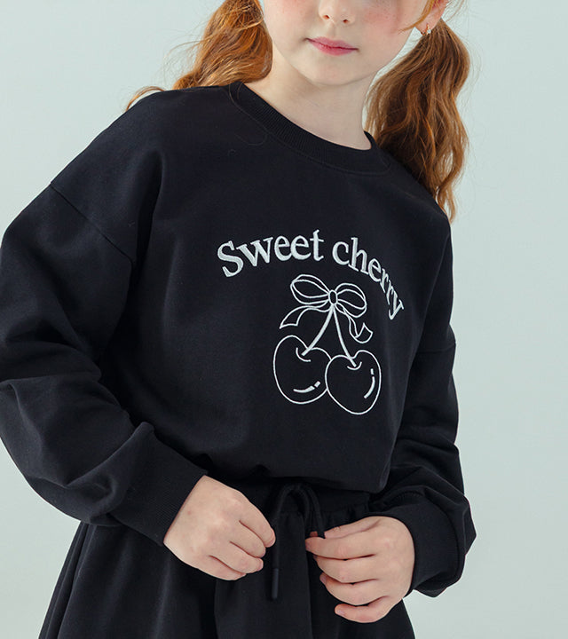 I LOVE J Sweet cherry fleece ops