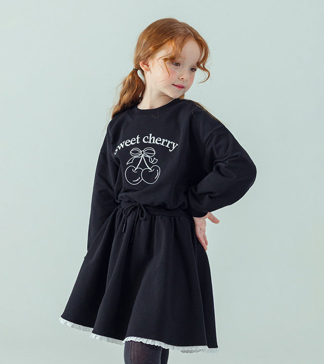 I LOVE J Sweet cherry fleece ops