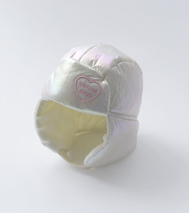 I LOVE J Mellow day padding earmuff hat
