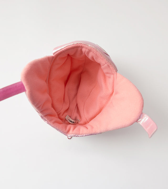 I LOVE J Mellow day padding earmuff hat