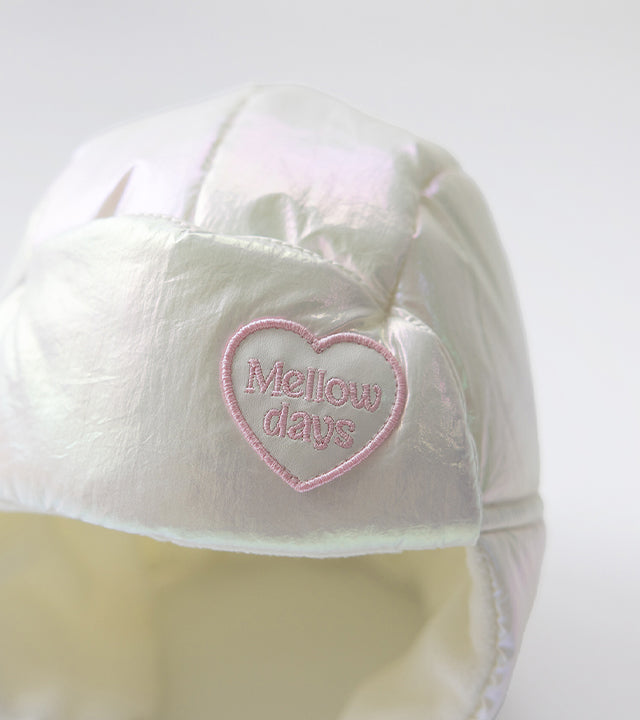I LOVE J Mellow day padding earmuff hat