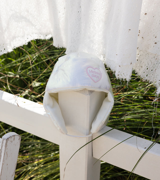 I LOVE J Mellow day padding earmuff hat