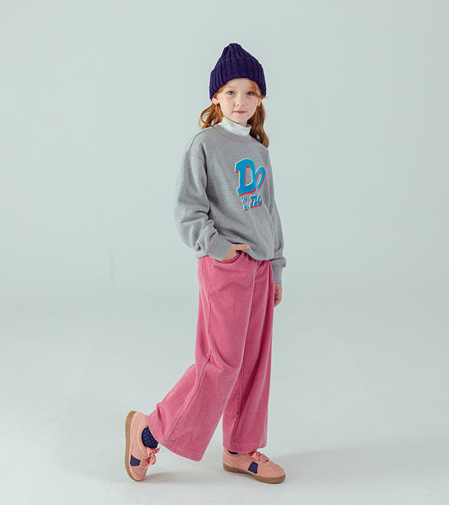 I LOVE J Corduroy ribbon back pants