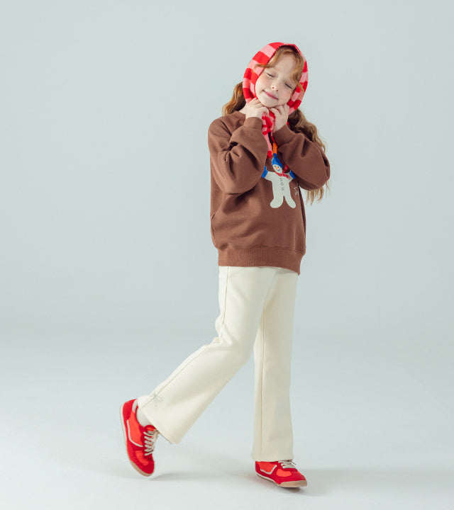 I LOVE J Ribbon embroidered pants