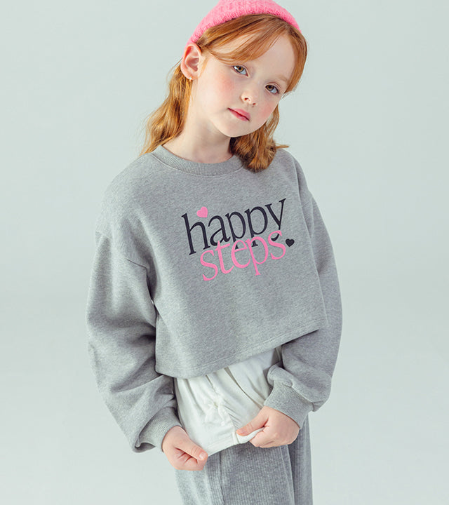I LOVE J Happy steps layered top
