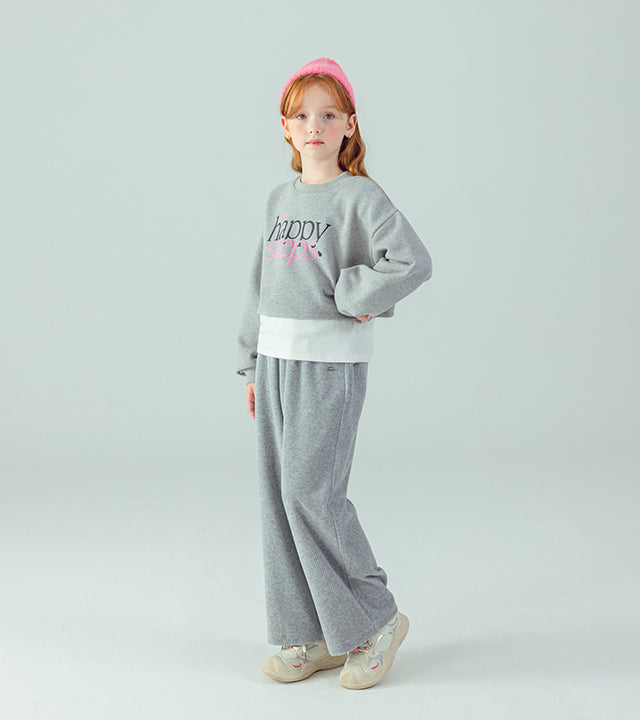 I LOVE J Happy steps layered top