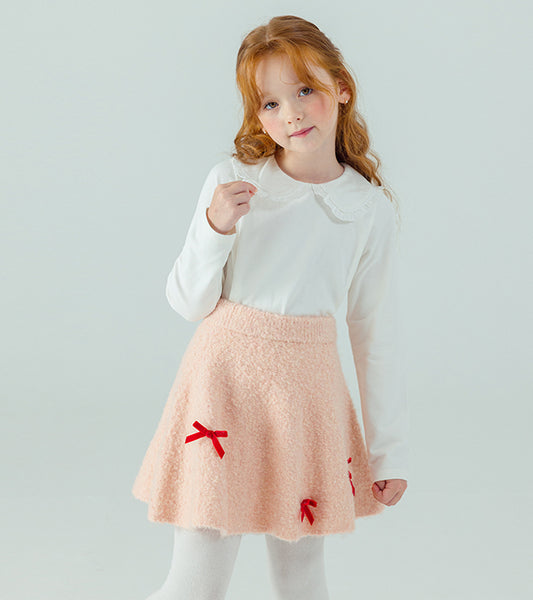 I LOVE J Frill collar top