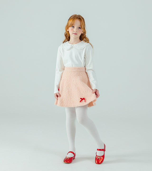 I LOVE J Frill collar top