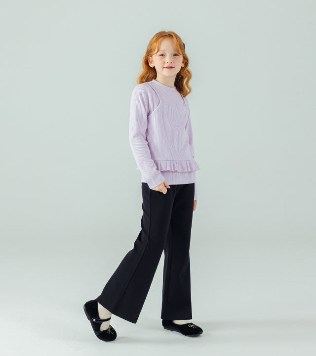 I LOVE J Shirring bustier top