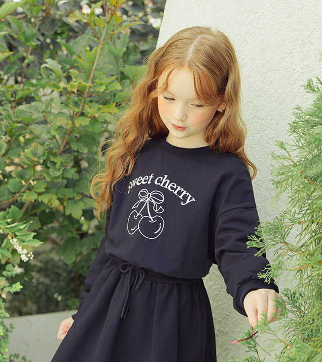 I LOVE J Sweet cherry fleece ops