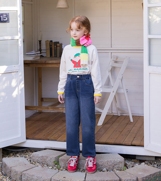 I LOVE J Alington straight denim pants