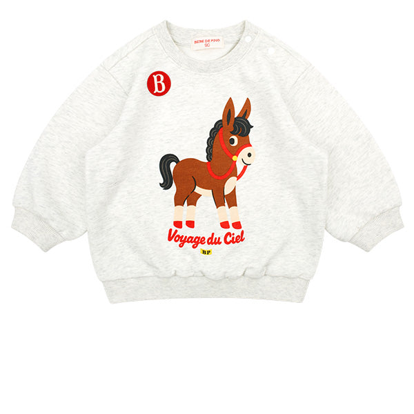 BEBE DE PINO Donkey baby sweatshirt