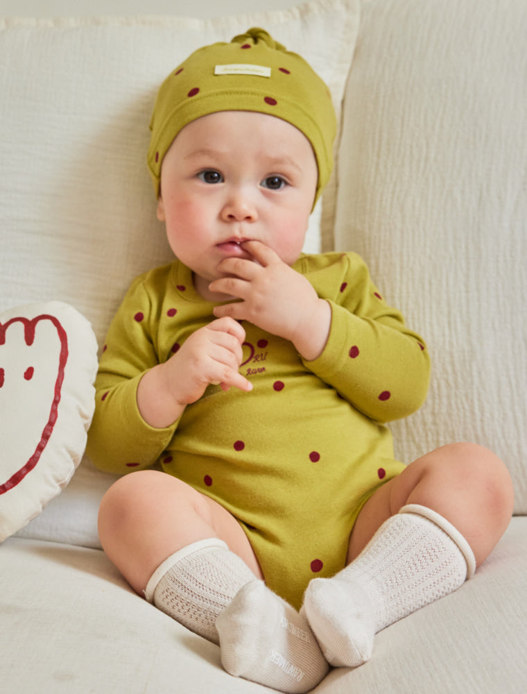 RAWUMBER Signature dot baby suit