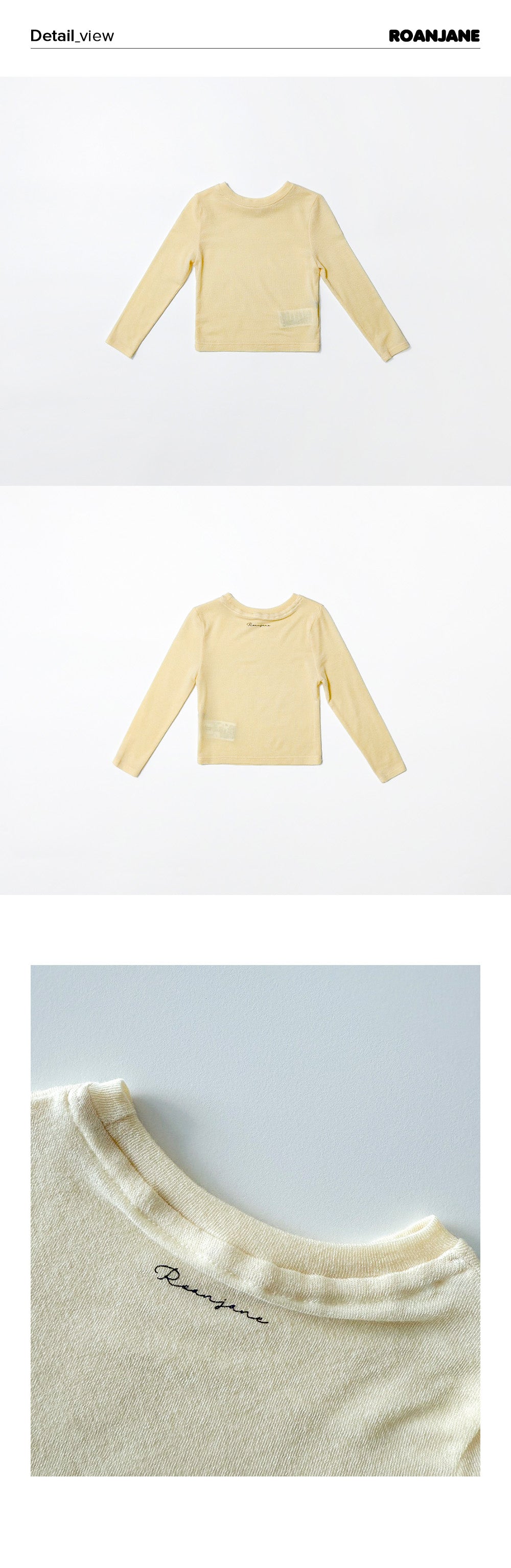 ROANJANE Aiden tencel t-shirt