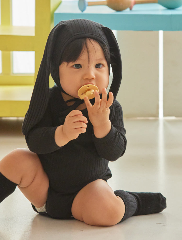 RAWUMBER Malang bunny baby bonet