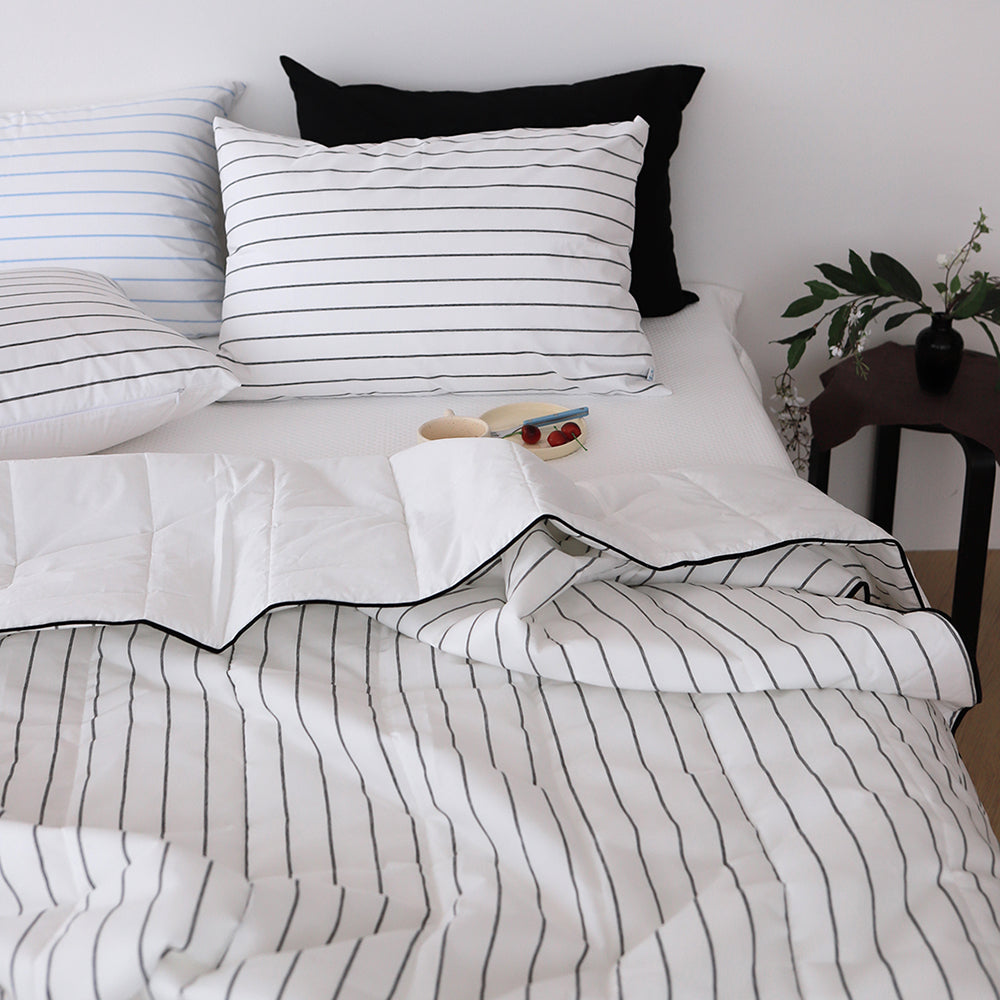 ALL4HOME Summer adult stripe breeze cold bedding