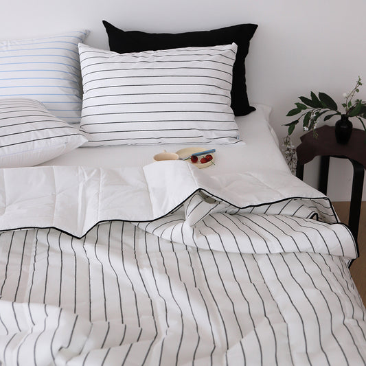 ALL4HOME Summer adult stripe breeze cold bedding